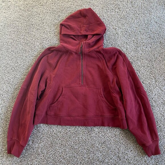 Lululemon Womens Sz L/XL Scuba Oversized Half-Zip Hoodie - Picture 2 of 12